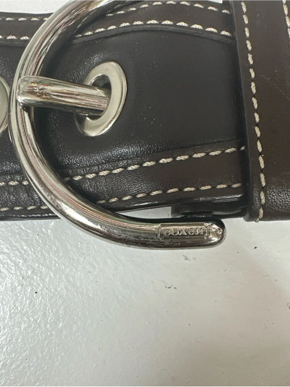 Coach Soho Vintage Hobo Bag Chocolate Brown Leather
